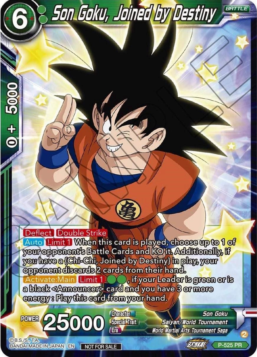 Son Goku, Joined by Destiny (Zenkai Series Tournament Pack Vol.5) (P-525) [Tournament Promotion Cards] | Total Play