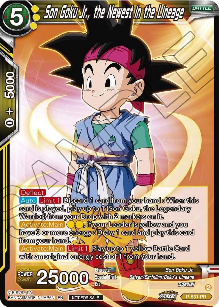Son Goku Jr., the Newest in the Lineage (Zenkai Series Tournament Pack Vol.5) (P-531) [Tournament Promotion Cards] | Total Play