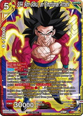 SS4, Son Goku, an Emotional Attack (Zenkai Series Tournament Pack Vol.5) (P-533) [Tournament Promotion Cards] | Total Play