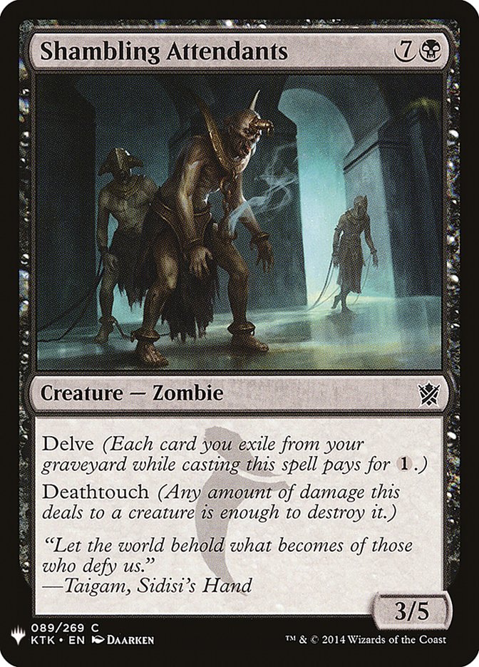 Shambling Attendants [Mystery Booster] | Total Play