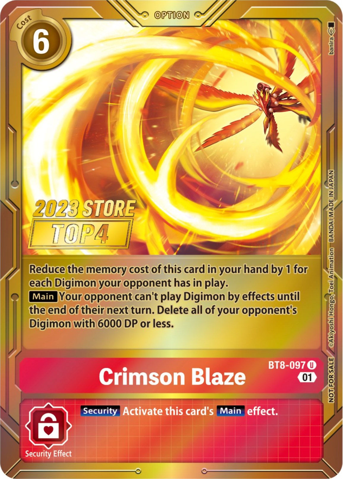 Crimson Blaze (2023 Store Top 4) [New Awakening] | Total Play