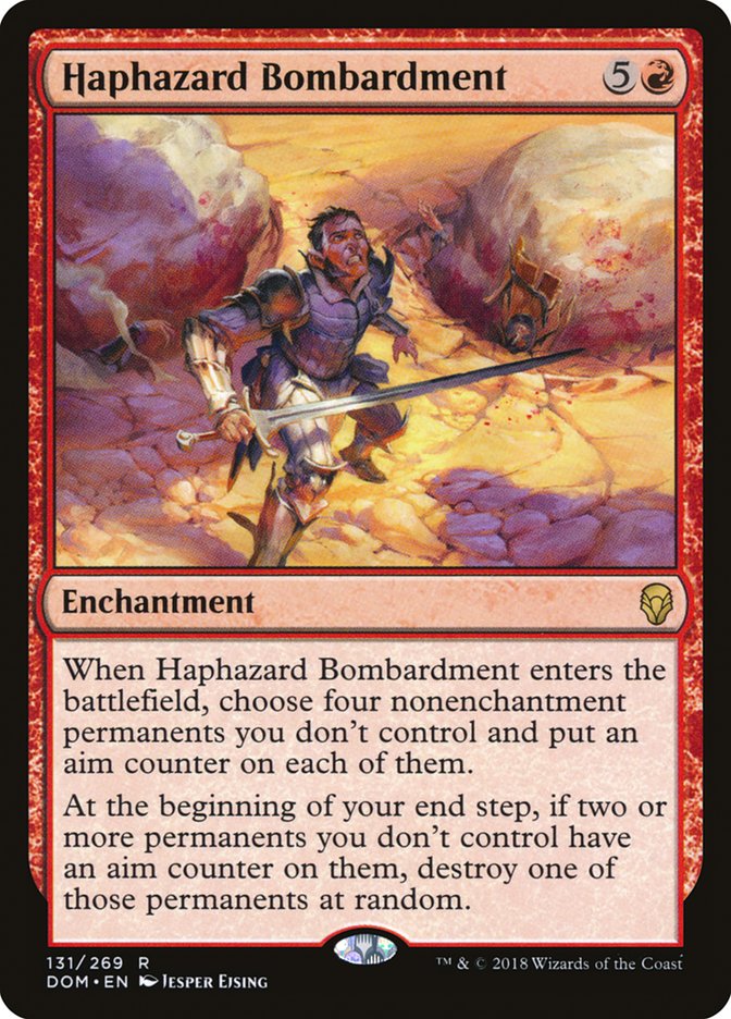 Haphazard Bombardment [Dominaria] | Total Play