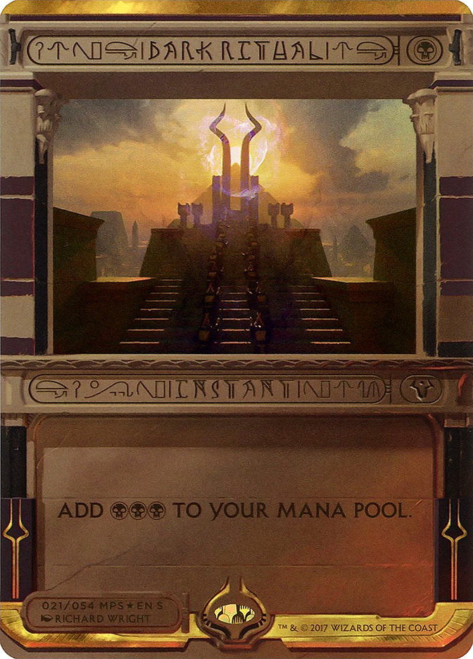 Dark Ritual (Invocation) [Amonkhet Invocations] | Total Play