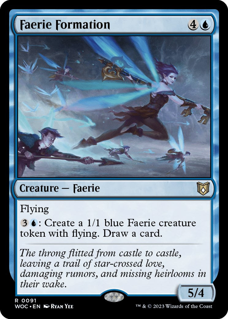 Faerie Formation [Wilds of Eldraine Commander] | Total Play