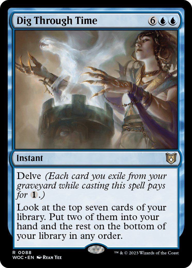 Dig Through Time [Wilds of Eldraine Commander] | Total Play
