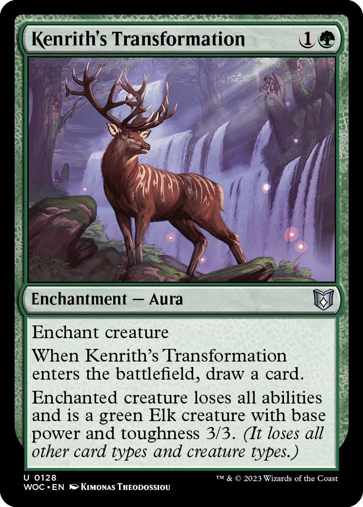 Kenrith's Transformation [Wilds of Eldraine Commander] | Total Play