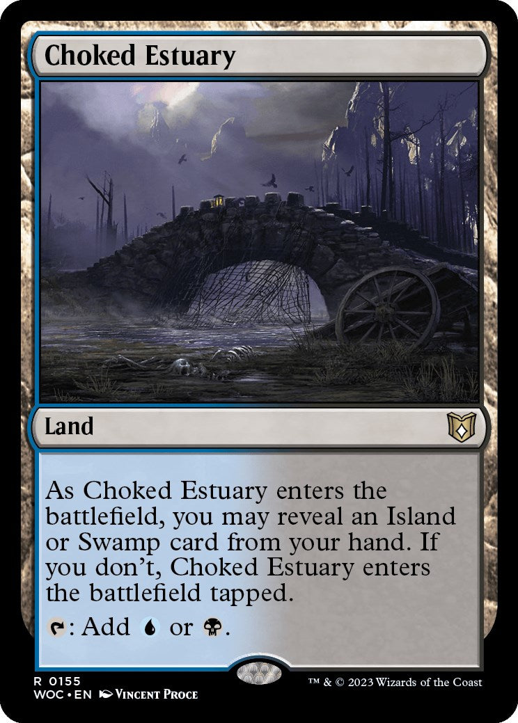 Choked Estuary [Wilds of Eldraine Commander] | Total Play