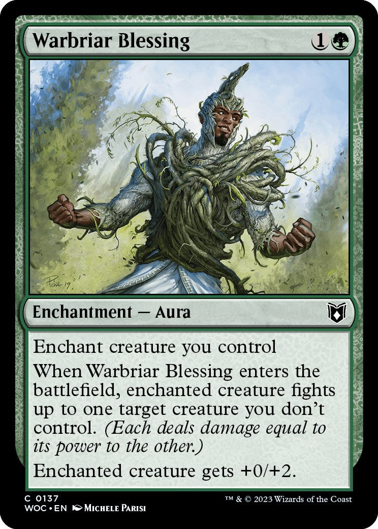 Warbriar Blessing [Wilds of Eldraine Commander] | Total Play