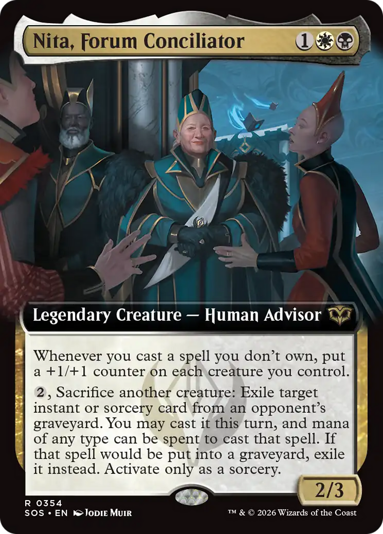 Nita, Forum Conciliator (Extended Art) [Secrets of Strixhaven] | Total Play