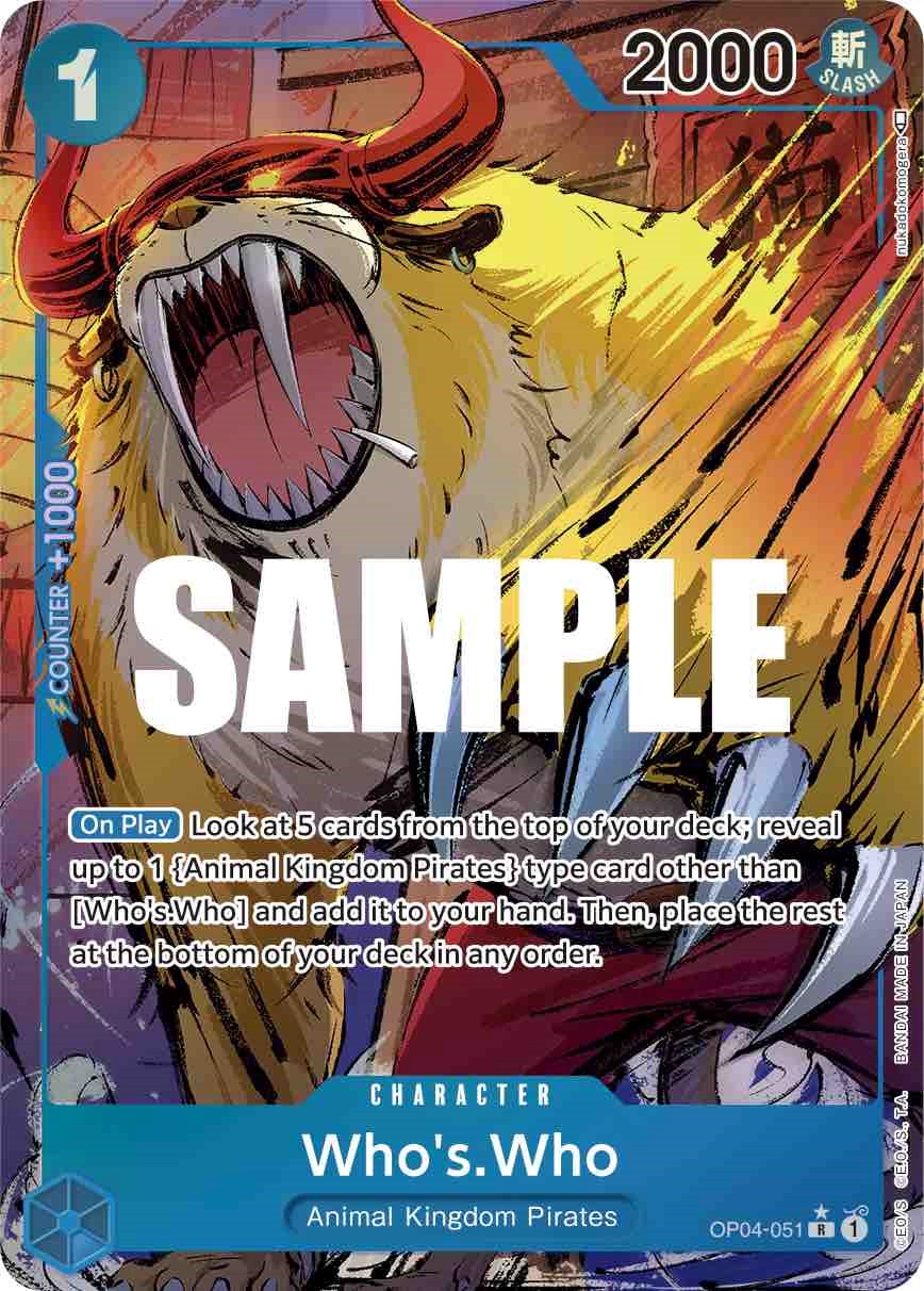 Who's.Who (Alternate Art) [Kingdoms of Intrigue] | Total Play
