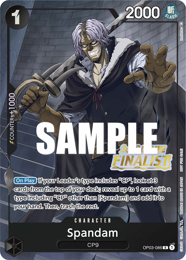 Spandam (Online Regional 2023) [Finalist] [One Piece Promotion Cards] | Total Play