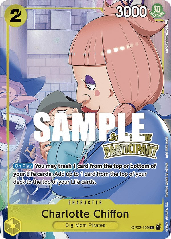 Charlotte Chiffon (Online Regional 2023) [Participant] [One Piece Promotion Cards] | Total Play