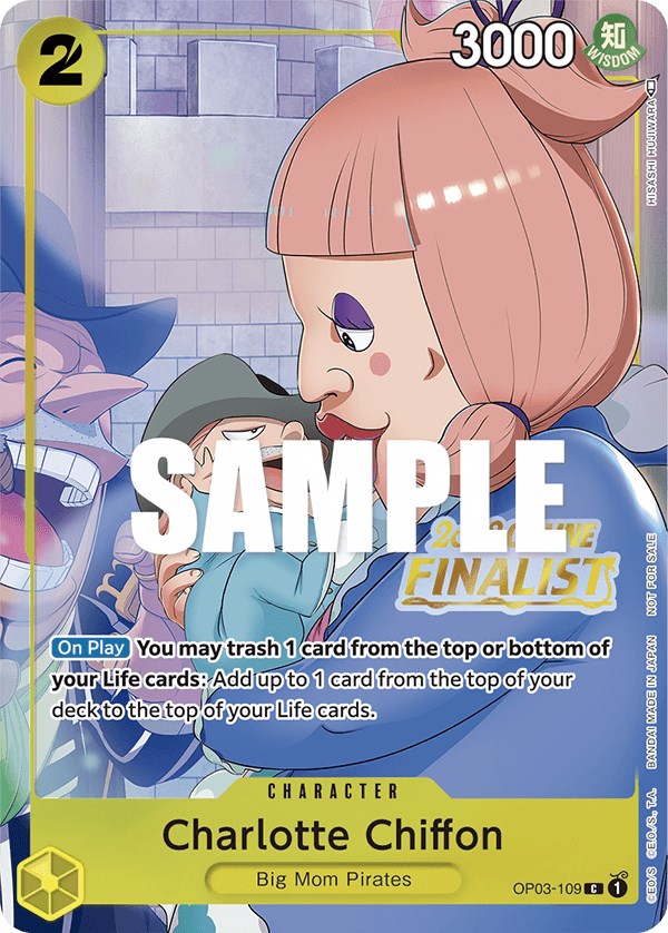 Charlotte Chiffon (Online Regional 2023) [Finalist] [One Piece Promotion Cards] | Total Play