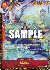 Marco (Championship 2023) [One Piece Promotion Cards] | Total Play