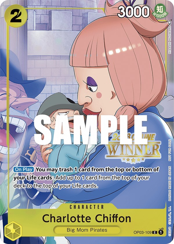 Charlotte Chiffon (Online Regional 2023) [Winner] [One Piece Promotion Cards] | Total Play