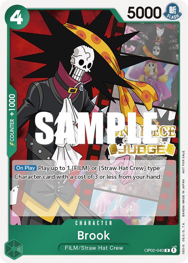 Brook (Judge Pack Vol. 2) [One Piece Promotion Cards] | Total Play