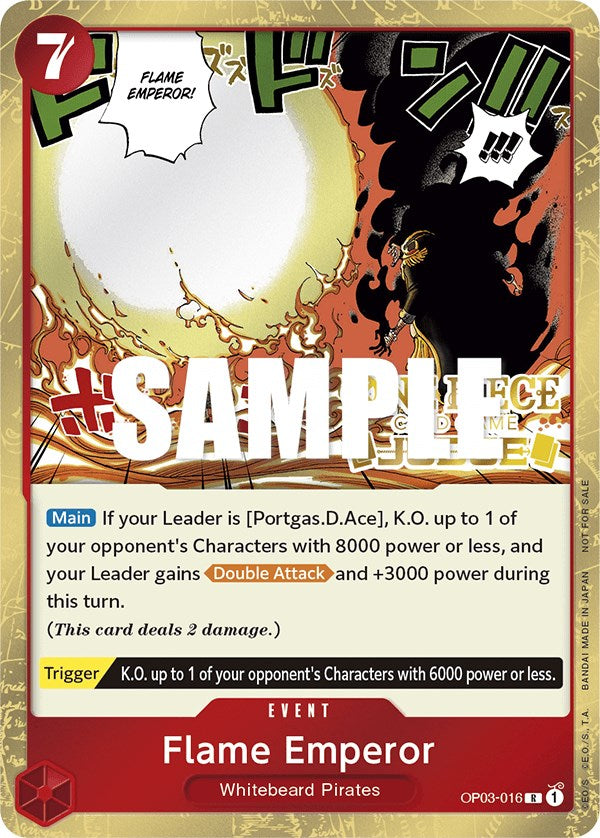 Flame Emperor (Judge Pack Vol. 2) [One Piece Promotion Cards] | Total Play