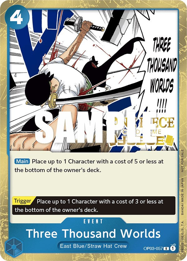 Three Thousand Worlds (Judge Pack Vol. 2) [One Piece Promotion Cards] | Total Play