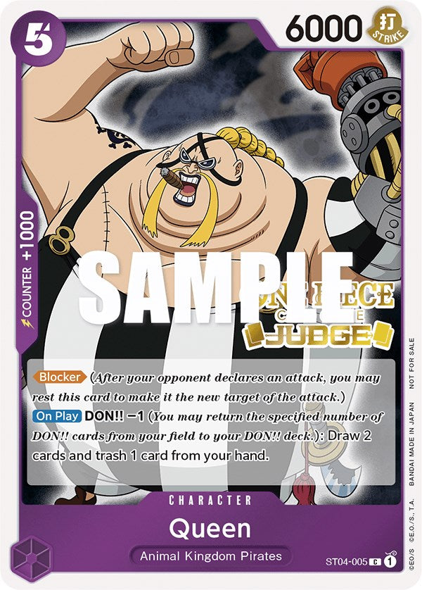 Queen (Judge Pack Vol. 2) [One Piece Promotion Cards] | Total Play