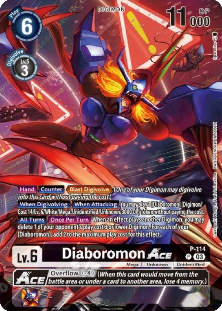 Diaboromon Ace [P-114] (Tamer Goods Set Diaboromon) [Promotional Cards] | Total Play