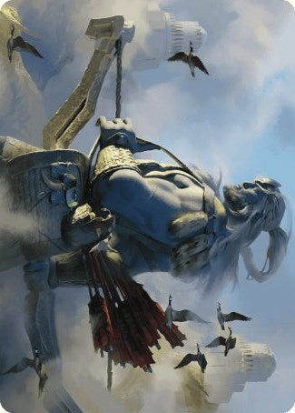 Skybeast Tracker Art Card [Wilds of Eldraine Art Series] | Total Play