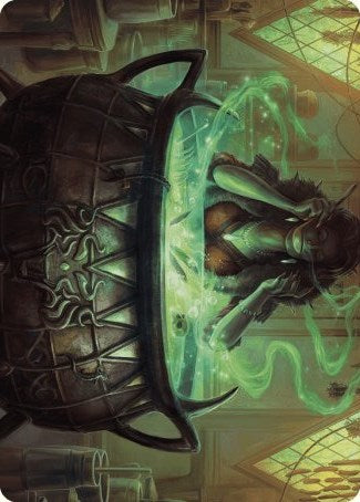 Agatha's Soul Cauldron Art Card [Wilds of Eldraine Art Series] | Total Play