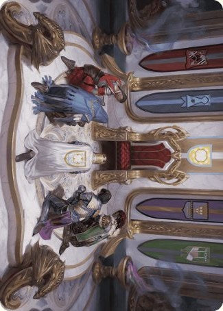 Throne of Eldraine Art Card [Wilds of Eldraine Art Series] | Total Play