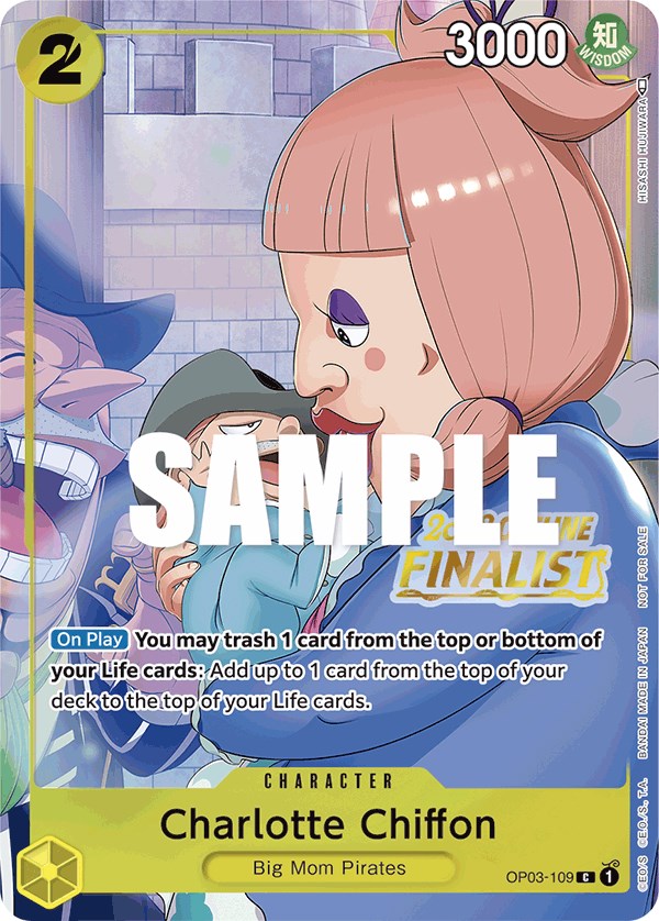 Charlotte Chiffon (Offline Regional 2023) [Finalist] [One Piece Promotion Cards] | Total Play