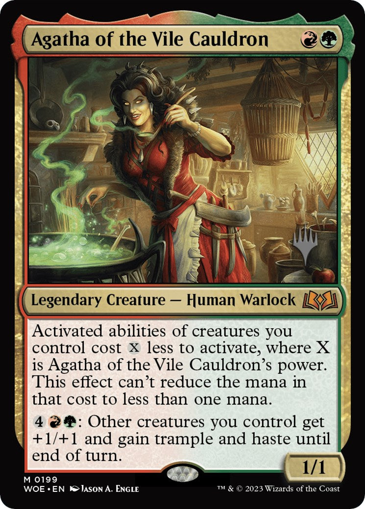 Agatha of the Vile Cauldron (Promo Pack) [Wilds of Eldraine Promos] | Total Play