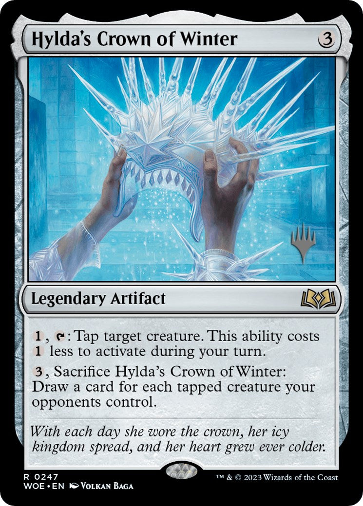 Hylda's Crown of Winter (Promo Pack) [Wilds of Eldraine Promos] | Total Play