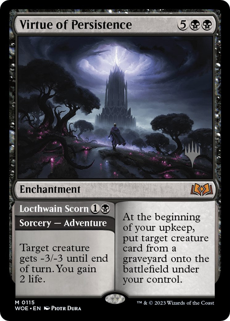 Virtue of Persistence (Promo Pack) [Wilds of Eldraine Promos] | Total Play