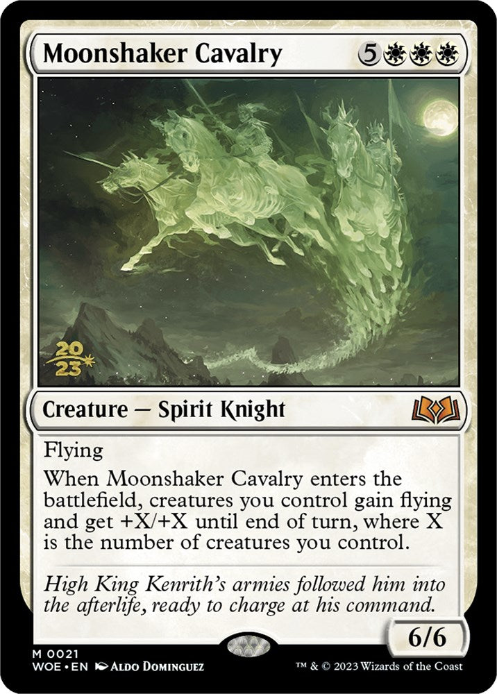 Moonshaker Cavalry [Wilds of Eldraine Prerelease Promos] | Total Play