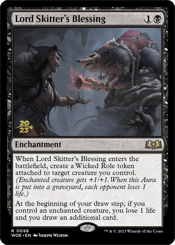 Lord Skitter's Blessing [Wilds of Eldraine Prerelease Promos] | Total Play