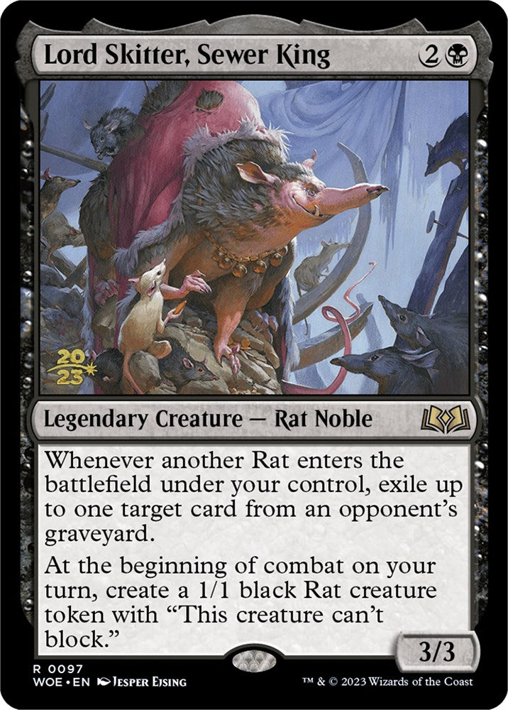 Lord Skitter, Sewer King [Wilds of Eldraine Prerelease Promos] | Total Play