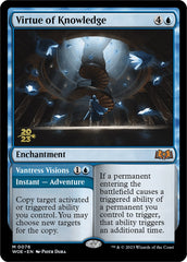 Virtue of Knowledge // Vantress Visions (Promo Pack) [Wilds of Eldraine Promos] | Total Play