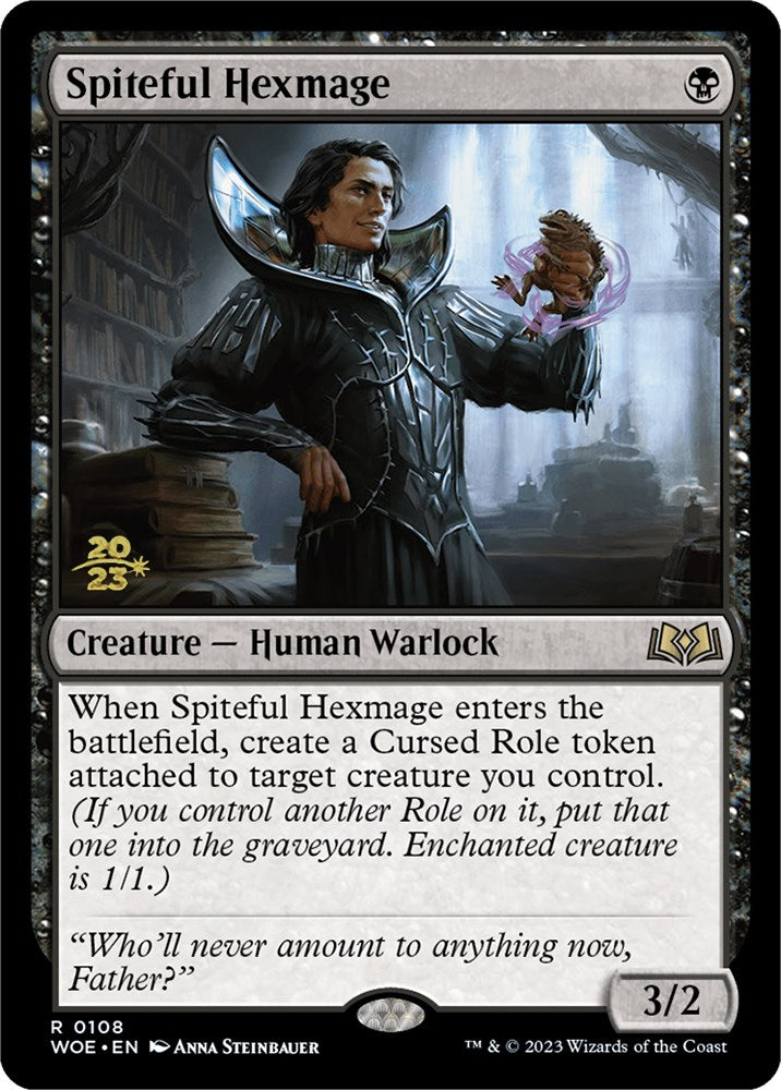 Spiteful Hexmage [Wilds of Eldraine Prerelease Promos] | Total Play