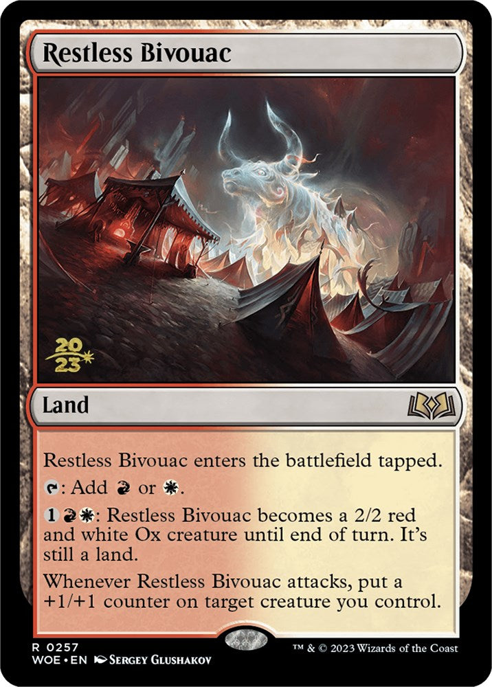 Restless Bivouac [Wilds of Eldraine Prerelease Promos] | Total Play
