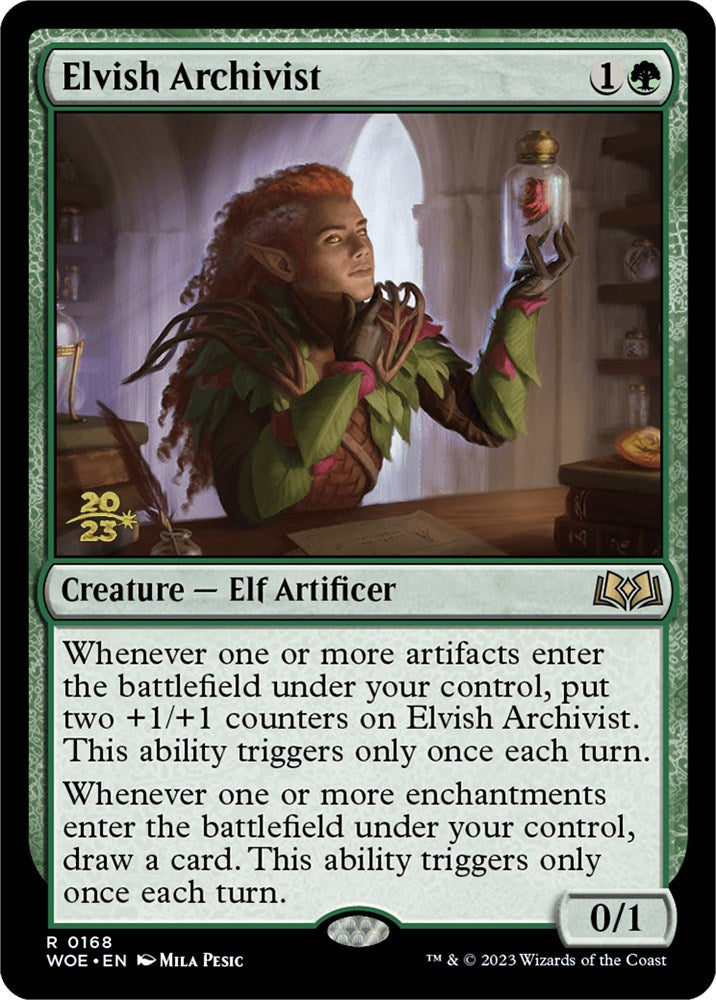 Elvish Archivist [Wilds of Eldraine Prerelease Promos] | Total Play