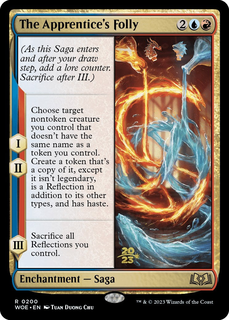 The Apprentice's Folly [Wilds of Eldraine Prerelease Promos] | Total Play