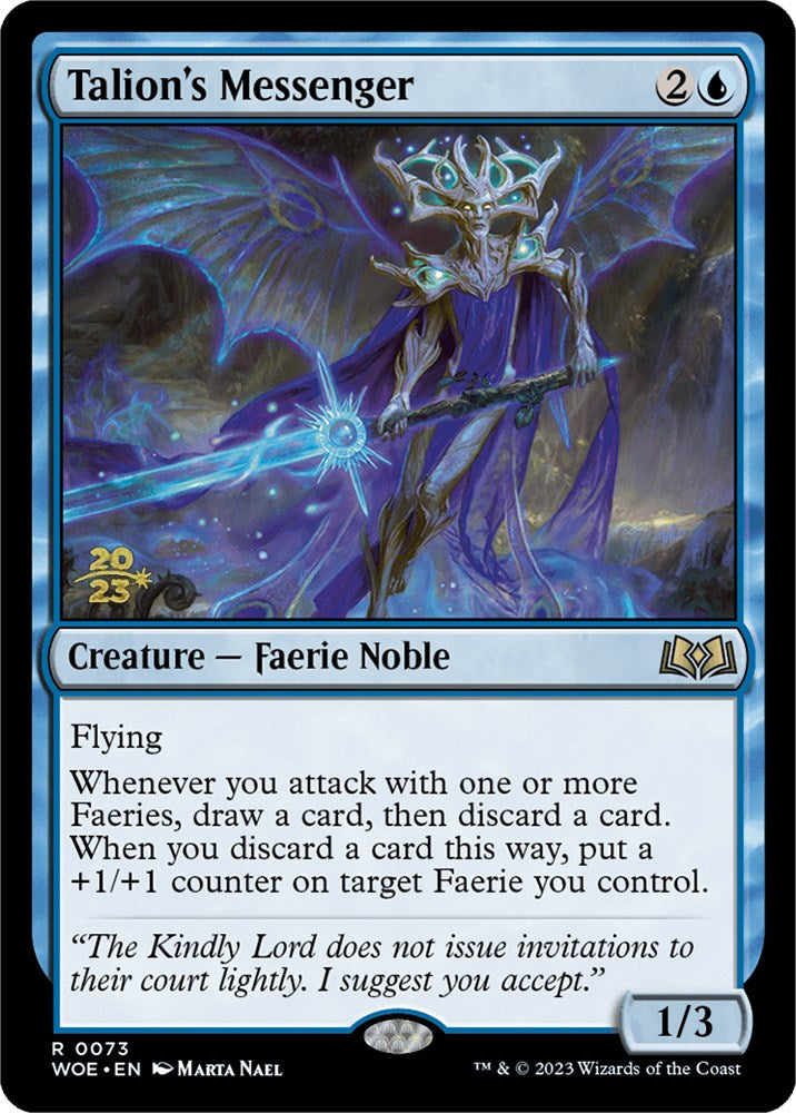 Talion's Messenger [Wilds of Eldraine Prerelease Promos] | Total Play