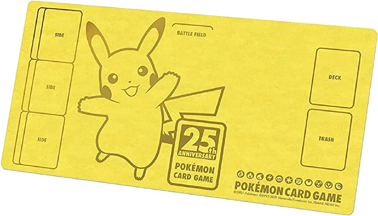 Playmat - 25th Anniversary Golden Box Pikachu | Total Play
