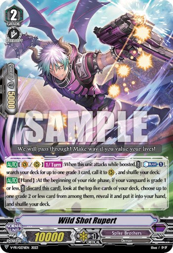 Wild Shot Rupert (V-PR/0276EN) [Promo Cards] | Total Play