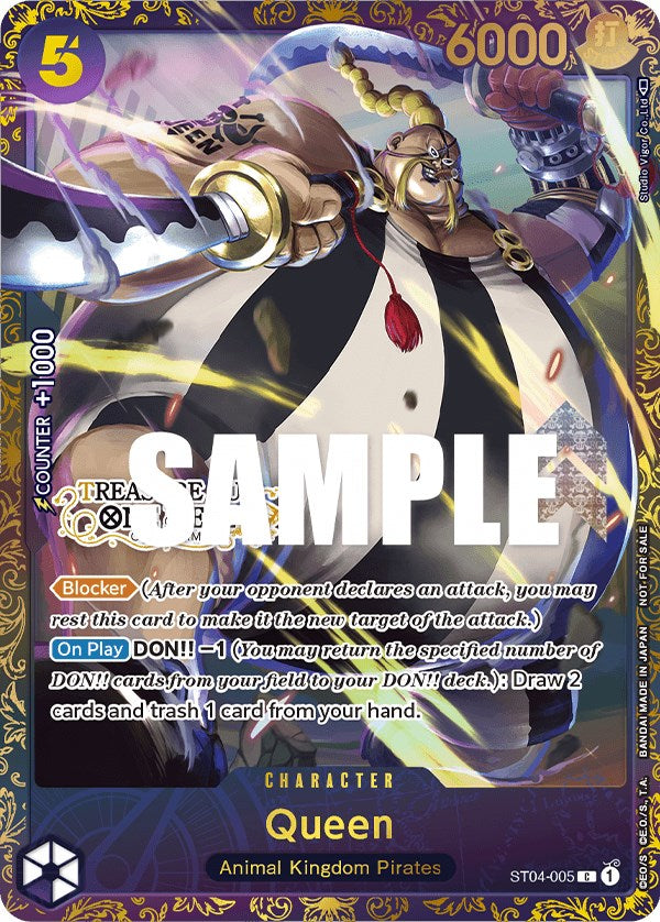 Queen (Treasure Cup) [One Piece Promotion Cards] | Total Play