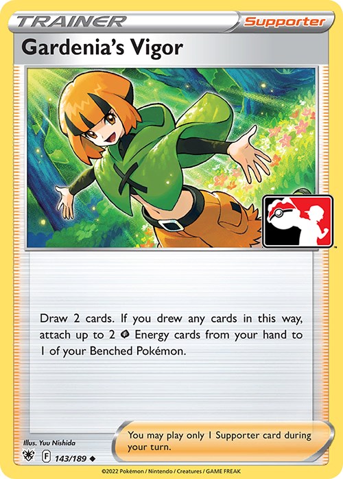 Gardenia's Vigor (143/189) [Prize Pack Series Three] | Total Play