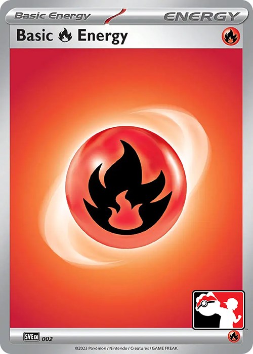 Basic Fire Energy (002) [Prize Pack Series Three] | Total Play