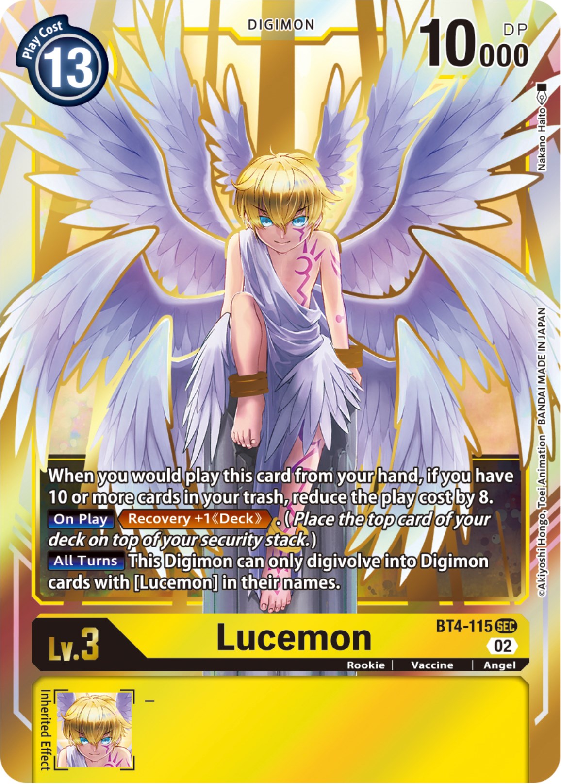 Lucemon [BT4-115] (Resurgence Booster Reprint) [Resurgence Booster] | Total Play