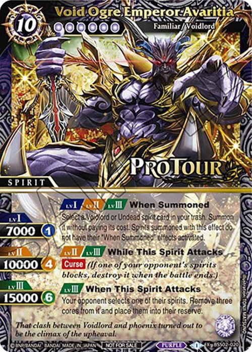 Void Ogre Emperor Avaritia (X Rare Special Pack Vol. 2) (BSS02-020) [Battle Spirits Saga Promo Cards] | Total Play