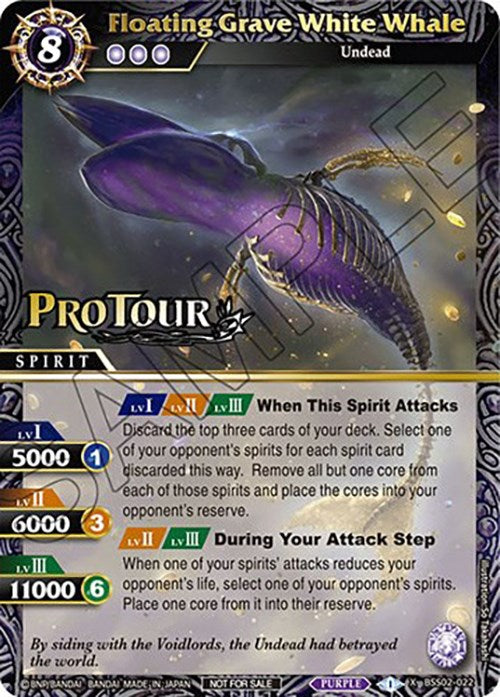 Floating Grave White Whale (X Rare Special Pack Vol. 2) (BSS02-022) [Battle Spirits Saga Promo Cards] | Total Play
