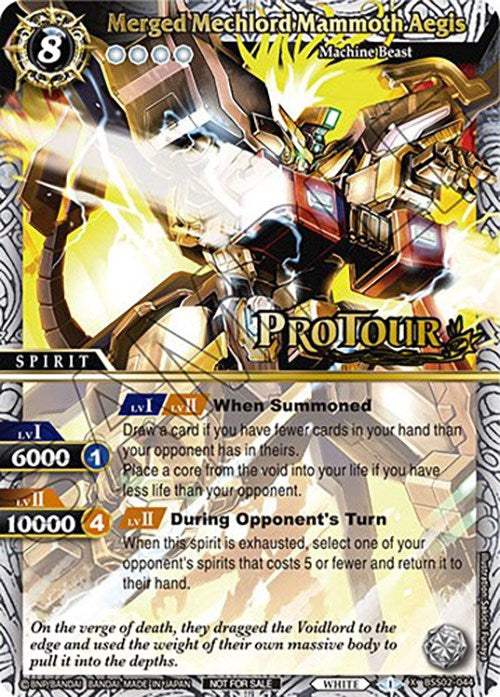 Merged Mechlord Mammoth Aegis (X Rare Special Pack Vol. 2) (BSS02-044) [Battle Spirits Saga Promo Cards] | Total Play