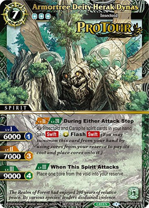 Armortree Deity Herak Dynas (X Rare Special Pack Vol. 2) (BSS02-087) [Battle Spirits Saga Promo Cards] | Total Play